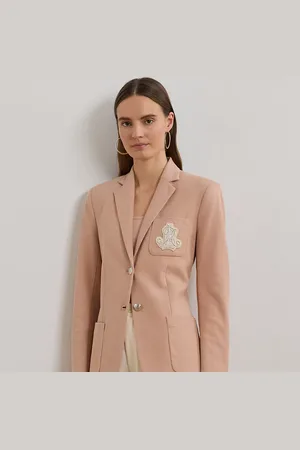 Ralph Lauren Blazer en jacquard à broderie bullion