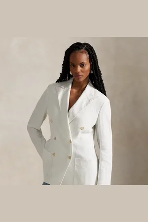 Ralph Lauren Blazer croisé en lin