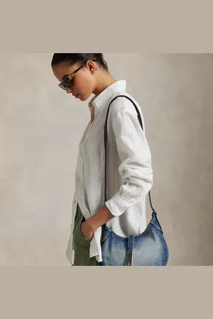 Ralph Lauren Petit sac Shoulder Polo ID en denim