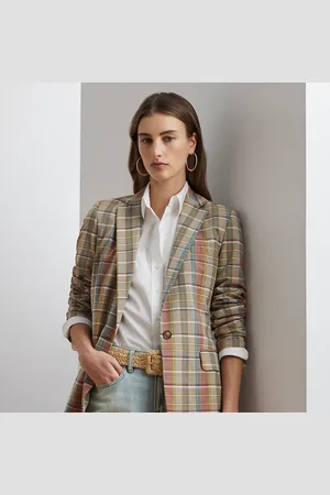 Ralph Lauren Blazer en coton madras