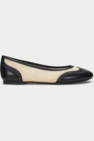 Ralph Lauren Ballerines Jayna à bout golf
