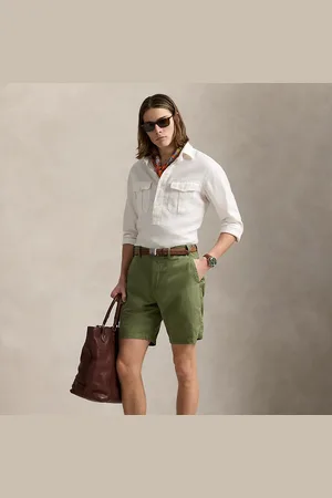 Ralph Lauren Short classique en lin et coton 21,6 cm