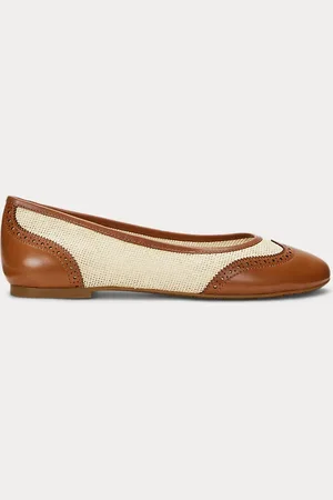 Ralph Lauren Ballerines Jayna à bout golf