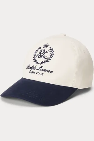 Ralph Lauren Casquette en sergé brodée d
