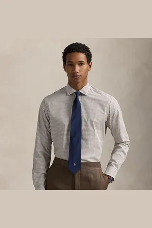 Ralph Lauren Chemise prince-de-galles en popeline