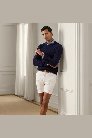 Ralph Lauren Short fait main en chino Slim Fit