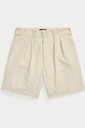 Ralph Lauren Short plissé en sergé