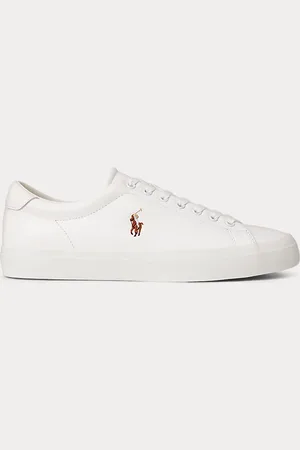 Ralph Lauren Baskets Longwood en cuir