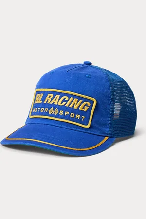 Ralph Lauren Casquette en sergé patch courses auto