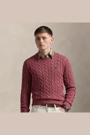 Ralph Lauren Pull en coton torsadé
