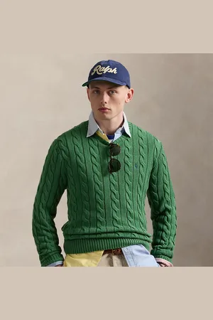 Ralph Lauren Pull en coton torsadé