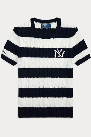 Ralph Lauren Pull torsadé Lauren Yankees