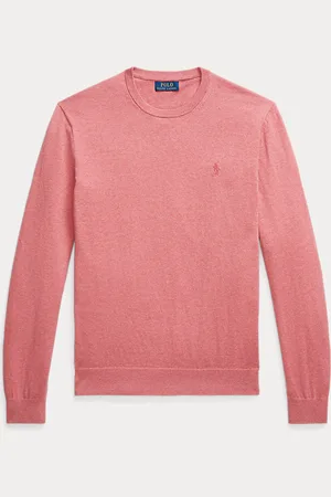 Ralph Lauren Pull col rond en coton et cachemire