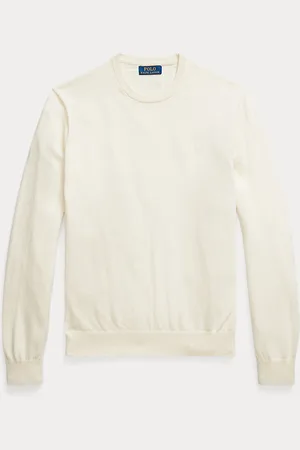 Ralph Lauren Pull col rond en coton et cachemire