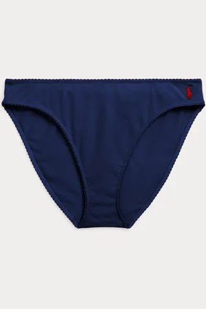 Ralph Lauren Bas de bikini à bordure festonnée