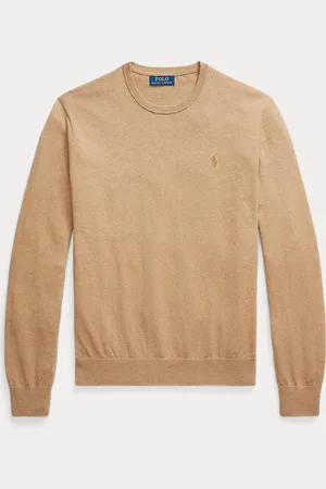 Ralph Lauren Pull col rond en coton et cachemire