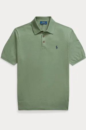 Ralph Lauren Pull col polo en coton