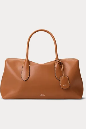 Ralph Lauren Sacoche Bellport en cuir