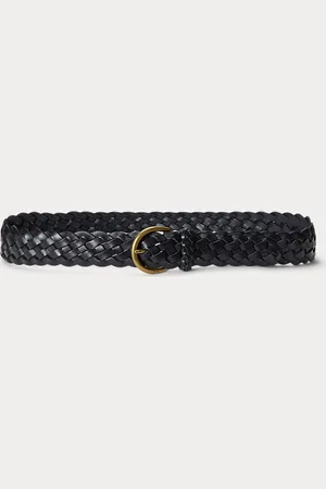 Ralph Lauren Ceinture en vachette tressée