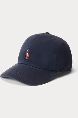 Ralph Lauren Casquette poney sergé de coton stretch