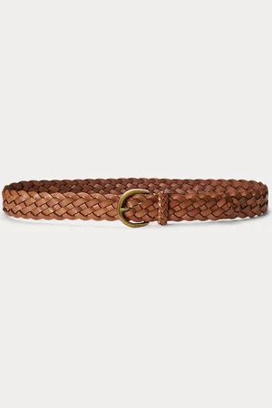 Ralph Lauren Ceinture en vachette tressée