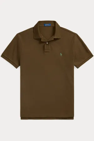 Ralph Lauren Polo en coton piqué Slim Fit