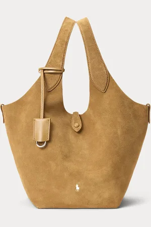 Ralph Lauren Cabas moyen Polo Play en daim