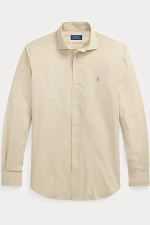 Ralph Lauren Chemise motif écossais popeline stretch