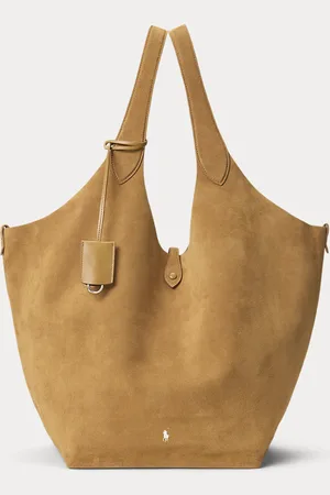 Ralph Lauren Grand cabas Polo Play en daim