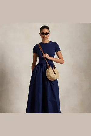 Ralph Lauren Robe manches courtes en coton