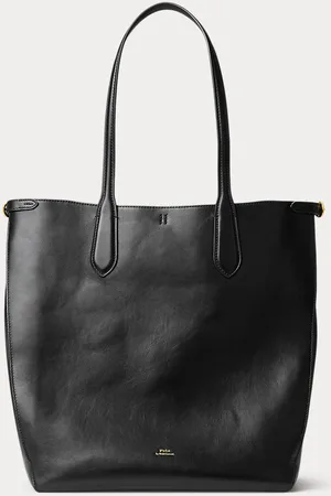 Ralph Lauren Cabas Bellport en cuir vertical