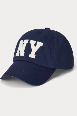 Ralph Lauren Casquette de baseball à patch NY sergé