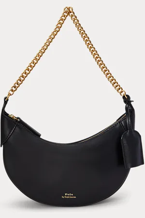 Ralph Lauren Mini-sac à chaîne Polo ID en cuir