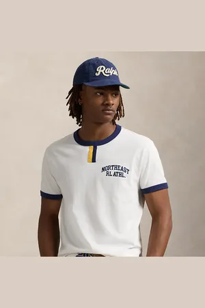 Ralph Lauren T-shirt Standard Fit motif jersey flammé