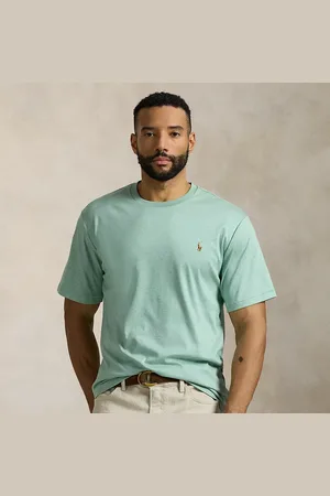 Ralph Lauren Grandes Tailles - T-shirt à col rond en coton doux