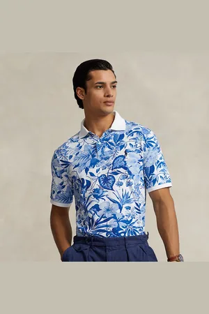 Ralph Lauren Polo à motif fleuri Classic Fit en piqué