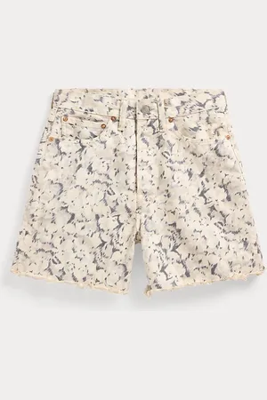 Ralph Lauren Short à motif fleuri en denim