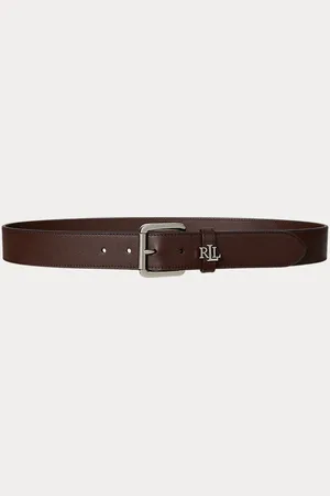 Ralph Lauren Ceinture en cuir avec passant logo