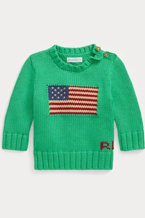 Ralph Lauren Le pull à drapeau emblématique