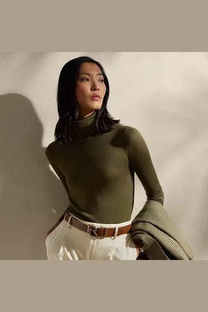 Ralph Lauren Pull à col roulé en cachemire