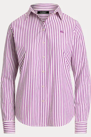 Ralph Lauren Petite - Chemise rayée Classic Fit en popeline