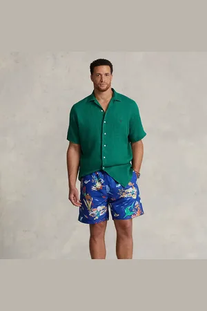 Ralph Lauren Grandes Tailles - Short bain Traveler Bear Classic Fit
