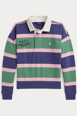 Ralph Lauren Sweat de rugby rayé en coton éponge