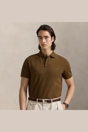 Ralph Lauren Polo en coton piqué Slim Fit