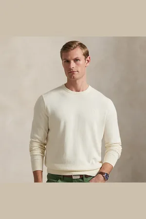 Ralph Lauren Pull col rond en coton et cachemire