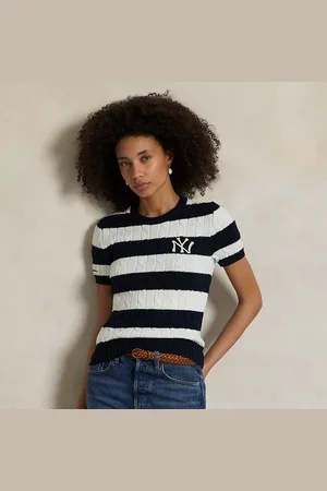 Ralph Lauren Pull torsadé Lauren Yankees