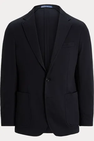 Ralph Lauren Veste de costume Polo Soft ajustée piqué