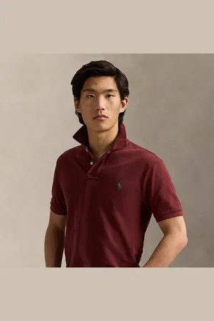 Ralph Lauren Polo en coton piqué Slim Fit