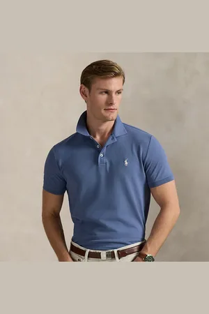 Ralph Lauren Polo en piqué stretch Custom Slim Fit