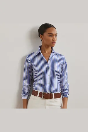Ralph Lauren Petite - Chemise rayée Classic Fit en popeline